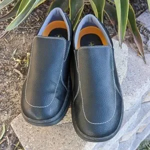 Dr. Martens  Pebbled Leather Slip On Loafers Shoes Men\'s Size 10 Dr. Martens | Shoes | Dr Martens Black Leather Foster Slip  main image 4